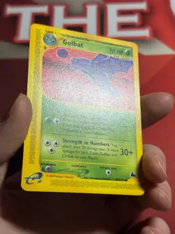 GOLBAT 60/144 Skyridge non-holo E-Series / E-Reader Pokemon TCG card NM+ CLEAN! - Image 2