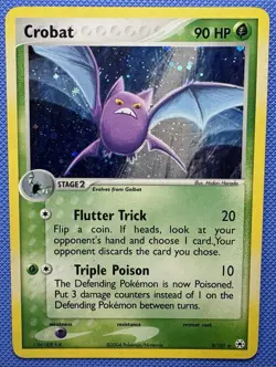 Crobat 3/101 EX Hidden Legends Holo Rare 90 HP English Pokemon TCG Card - Image 1