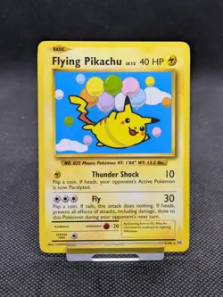 Pokemon Card Flying Pikachu Evolutions Secret Rare 110/108 LP EXCELLENT - Image 1