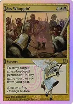 Ass Whuppin' - Foil - Prerelease Promo LP, English MTG Prerelease Cards - Image 1