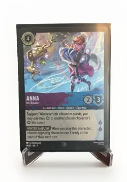 Lorcana - Anna Ice Breaker 19/P2 Disney GenCon Event Exclusive Promo Card MINT - Image 1