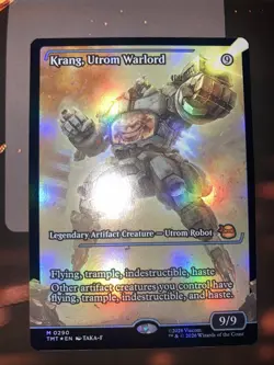Krang, Utrom Warlord (Showcase) Teenage Mutant Ninja Turtles Foil - Image 1
