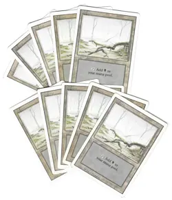 MTG 10 Swamp (A) Revised Basic Land - SAME ART - Magic - Image 1