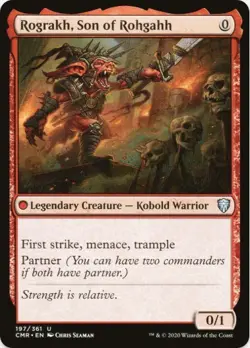 1 x Rograkh, Son of Rohgahh - Commander Legends - LP - MTG - Image 1