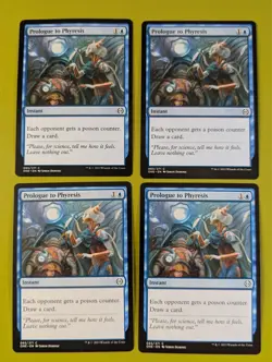 Prologue to Phyresis x4 Phyrexia: All Will Be One 4x Magic the Gathering MTG - Image 1