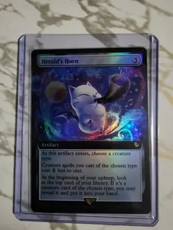 Herald's Horn (Extended Art) Buy-A-Box Promos Foil - Image 1