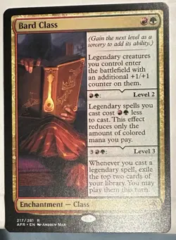 Bard Class Adventures in the Forgotten Realms Mtg - Image 1