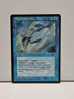 MTG Mystic Remora Ice Age LP Magic The Gathering - Image 1