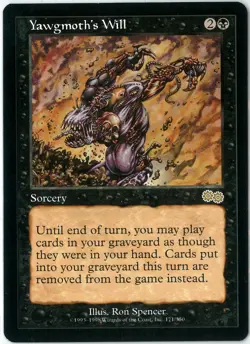 MTG Yawgmoth's Will Urza's Saga USG 171/350 English NM - Image 1