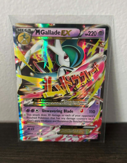 Pokemon M Gallade EX XY 35/108 2015 Mega HP220 Ultra Rare Full Art Holo Psychic - Image 1