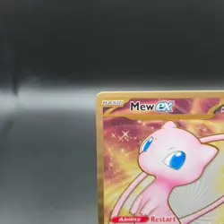 Mew EX Metal Promo Card 205/165 Pokemon Card - Scarlet & Violet 151 - NM - Image 3
