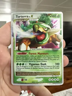 Torterra LV.X Promo Holofoil Pokemon TCG Diamond and Pearl Promos DP09 HP - Image 1