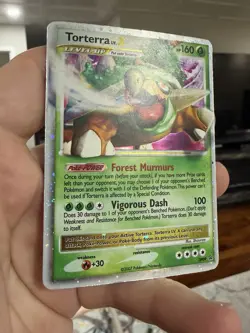 Torterra LV.X Promo Holofoil Pokemon TCG Diamond and Pearl Promos DP09 HP - Image 3