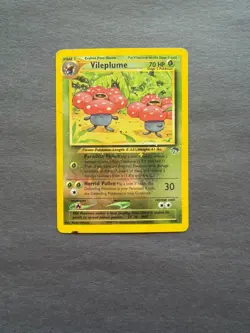 Vileplume 17/18 Southern Islands Reverse Holo Promo Pokemon FOUR SWIRLS LP - Image 1