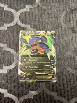GARCHOMP EX 2014 POKEMON XY SERIES BLACK STAR PROMO HOLO XY09 Q2215 - Image 1