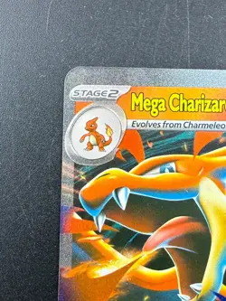 Pokemon TCG Mega Charizard Y ex 030 Mega Evolution Black Star Promo NM - Image 2