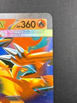 Pokemon TCG Mega Charizard Y ex 030 Mega Evolution Black Star Promo NM - Image 3