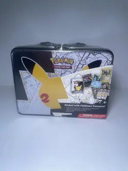 Pokemon Celebrations Collectors Chest Lunchbox 25th Anniversary Factory Sealed - Image 1