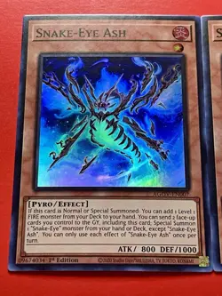 3x Snake-Eye Ash | AGOV-EN007 | Super Rares | LP | 1st Edition | YuGiOh! - Image 3