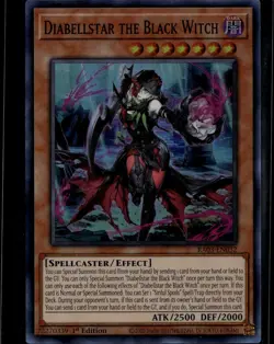 Yu-Gi-Oh! Diabellstar the Black Witch Super Rare RA03-EN032 - Image 1