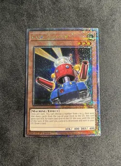 Yugioh Card Trooper Quarter Century Secret Rare RA03-EN172 1st Edition - Image 1