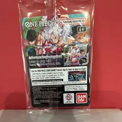 Bandai Namco Monkey.D.Luffy P-055 Holo US Voyage One Piece CCG Card - Image 2
