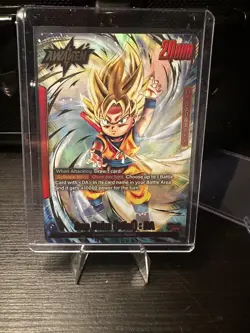 Son Goku (Mini) DA Leader FB05-001 Alt Art New Adventure Dragon Ball Super Card - Image 1