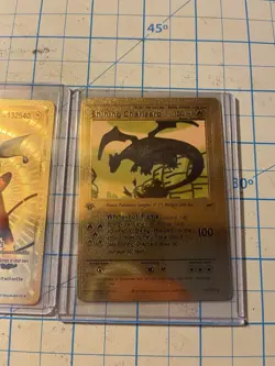 Pokemon Textured Gold Foil, Fan Art Pokemon Cards (Lot Of 3 Cards)￼ - Image 4