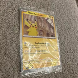 Pokemon TCG Promo Oversized Card - Pikachu at the Museum (Sealed) - UK - Image 3