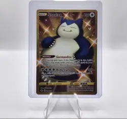 Pokemon Chilling Reign Snorlax Gold Secret Rare Card 224/198 Near Mint Condition - Image 1