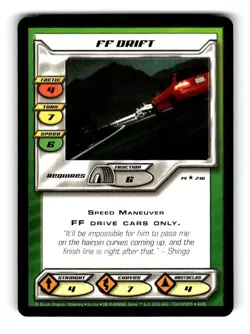 2003 Initial D Trading Card Game FF Drift R - Image 1