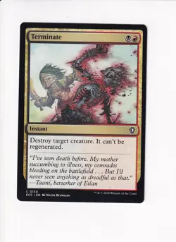 MAGIC THE GATHERING MTG COMMANDER: LORWYN ECLIPSED TERMINATE - Image 1