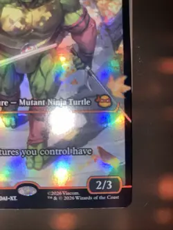 MTG Showcase Foil Raphael, The Nightwatcher TMNT M0287 - Image 3