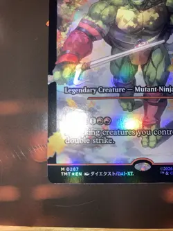 MTG Showcase Foil Raphael, The Nightwatcher TMNT M0287 - Image 4