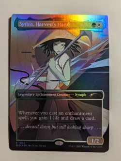 Sythis, Harvest's Hand SLD #1963 Secret Lair Slay The Day Rainbow Foil MtG - Image 1