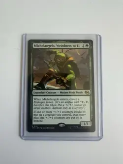 Michelangelo, Weirdness to 11 - Regular- MTG Teenage Mutant Ninja Turtles M/NM, - Image 1