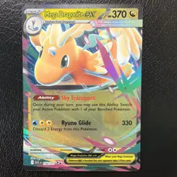 Mega Dragonite ex 152/217 Me: Ascended Heroes Holo Free Shipping Pokemon NM - Image 1