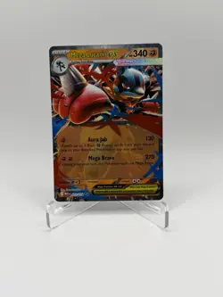 Pokemon TCG - Mega Lucario ex 077/132 Double Rare - Mega Evolution - Near Mint - Image 1