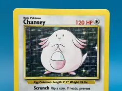 Chansey 003/102 Holo Rare - 1999 Pokemon Base Set Unlimited - Image 3