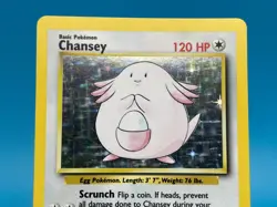 Chansey 003/102 Holo Rare - 1999 Pokemon Base Set Unlimited - Image 4