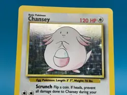 Chansey 003/102 Holo Rare - 1999 Pokemon Base Set Unlimited - Image 5