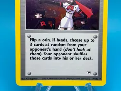 The Rocket's Trap Holo Rare #019/132 - 2000 Pokemon Gym Heroes - Image 3