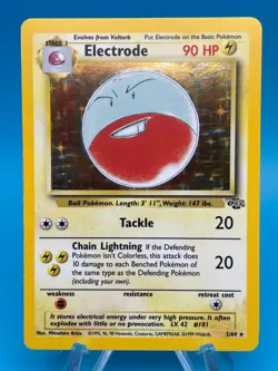 Electrode Holo Rare #2/64 - 1999 Pokemon TCG Jungle Unlimited - Image 1
