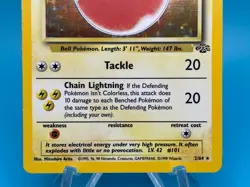 Electrode Holo Rare #2/64 - 1999 Pokemon TCG Jungle Unlimited - Image 3