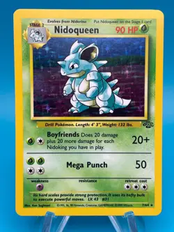 Nidoqueen 7/64 Holo Rare - 1999 Pokemon Jungle Unlimited - Image 1