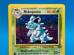 Nidoqueen 7/64 Holo Rare - 1999 Pokemon Jungle Unlimited - Image 2