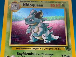 Nidoqueen 7/64 Holo Rare - 1999 Pokemon Jungle Unlimited - Image 4