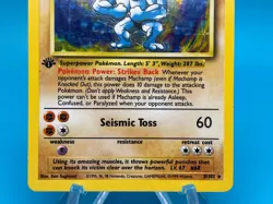 Machamp 8/102 1st Edition Holo Rare - 1999 Pokemon Base Set Deck Exclusives - Image 3