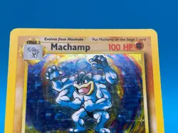 Machamp 8/102 1st Edition Holo Rare - 1999 Pokemon Base Set Deck Exclusives - Image 5
