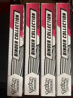 Pokemon TCG White Flare Binder Collection Lot Of 4 Brand New & Factory Sealed - Image 4